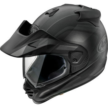 Arai XD-5 Discovery Helmet Black Frost - Front Side View