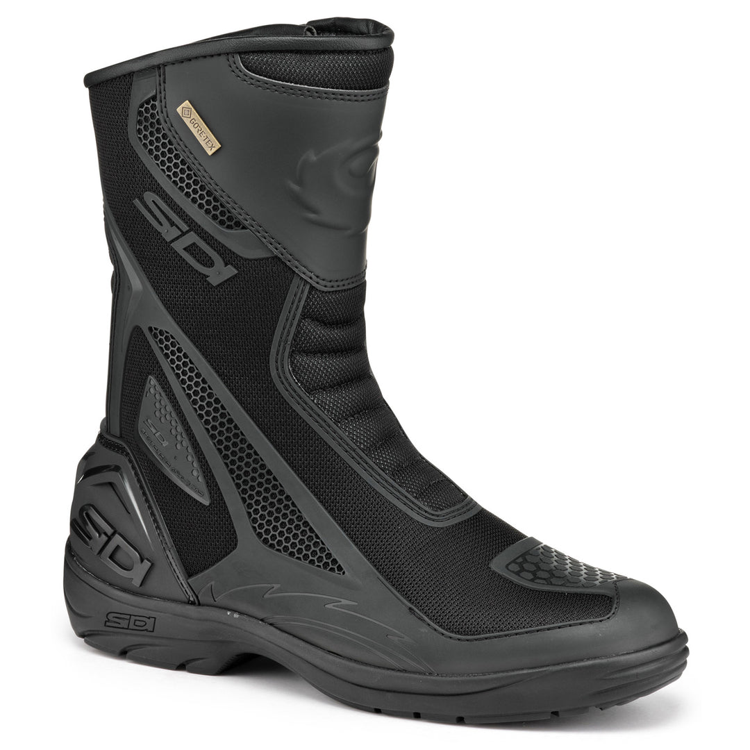 Sidi Aria Gore Boots Black/Black - Front Side View