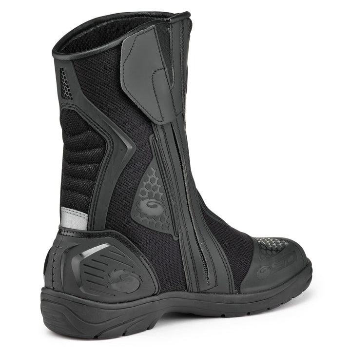 Sidi Aria Gore Boots Black/Black - Rear Side View