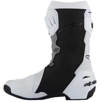 Alpinestars Supertech R v2 Vented Boot White/Mid Gray/Black - Inner Side View