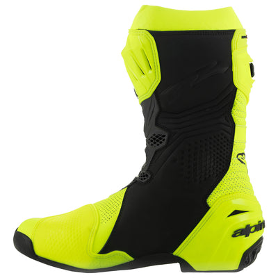 Alpinestars Supertech R v2 Vented Boot Yellow Fluo/Black - Inner Side View