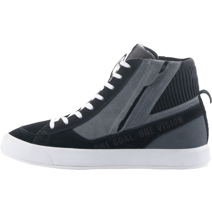 Alpinestars Stated Shoes Black/Gray/White - Inner Side View