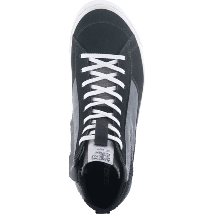Alpinestars Stated Shoes Black/Gray/White - Top Down View