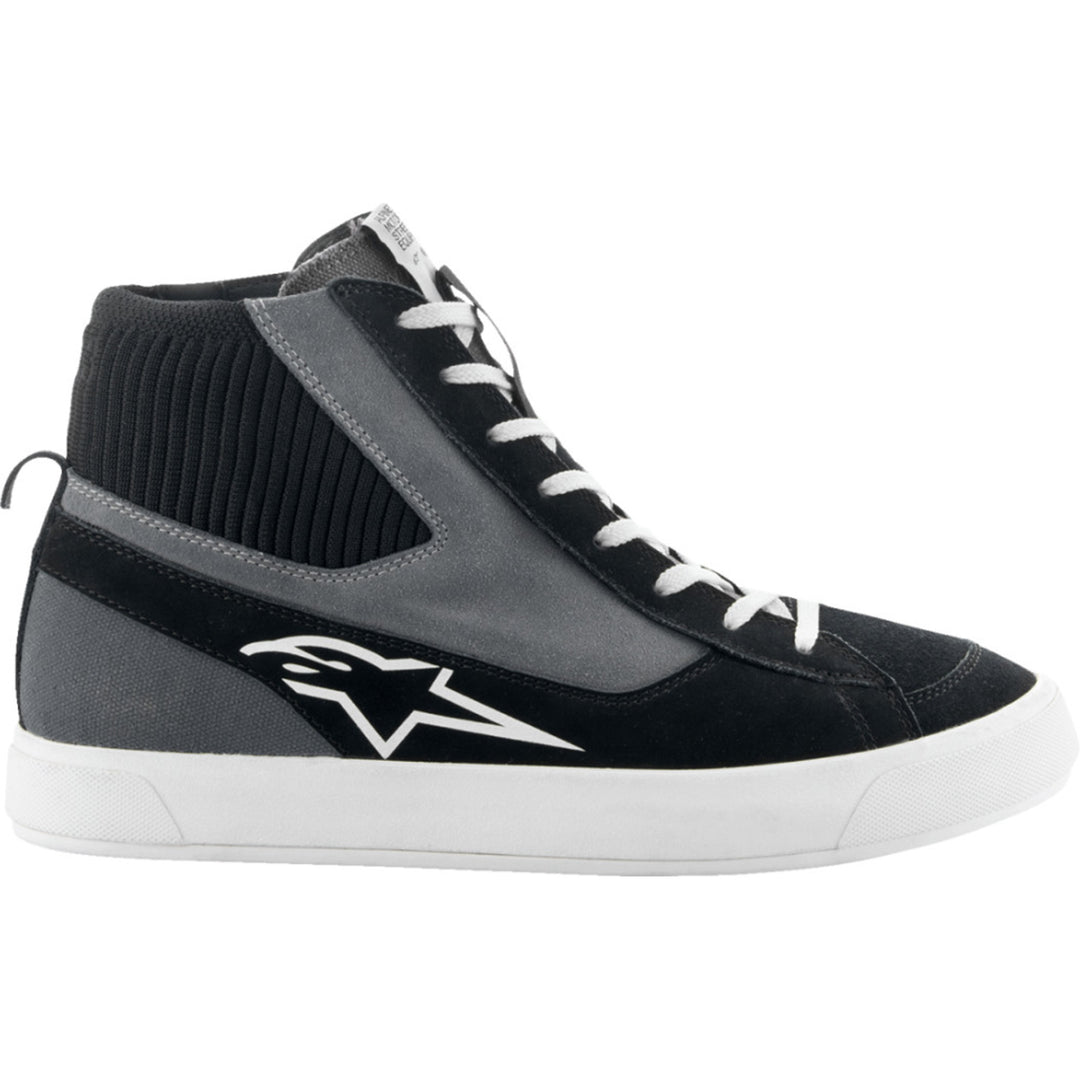 Alpinestars Stated Shoes Black/Gray/White - Outer Side View