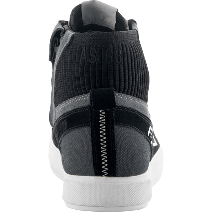 Alpinestars Stated Shoes Black/Gray/White - Rear View