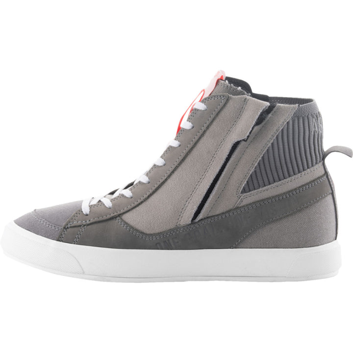 Alpinestars Stated Shoes Gray/Red/White - Inner Side View