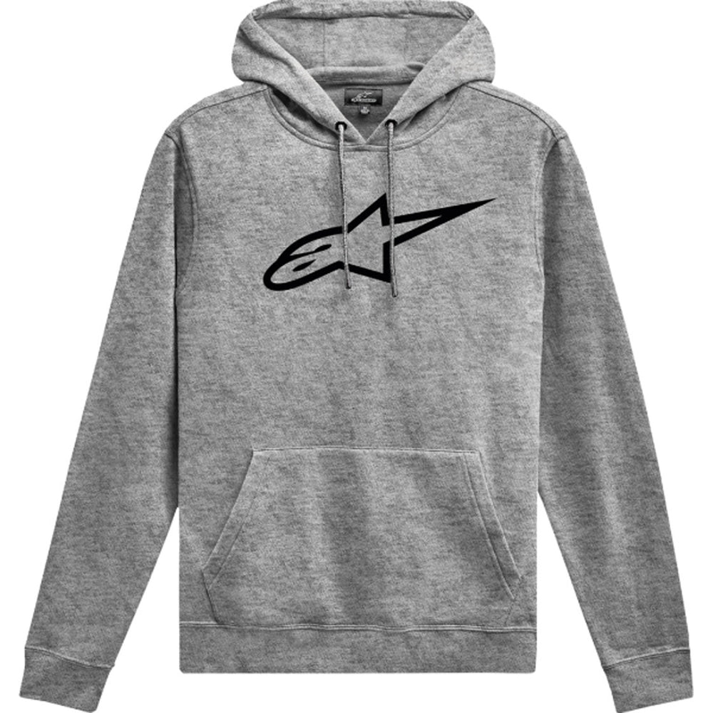 Alpinestars Ageless V3 Pullover Hoodie Heather Gray/Black - Front View
