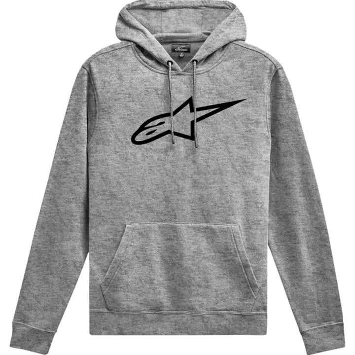 Alpinestars Ageless V3 Pullover Hoodie Heather Gray/Black - Front View