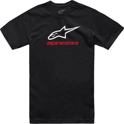 Alpinestars Always 2.0 CSF T-Shirt Black/White/Red - Front View