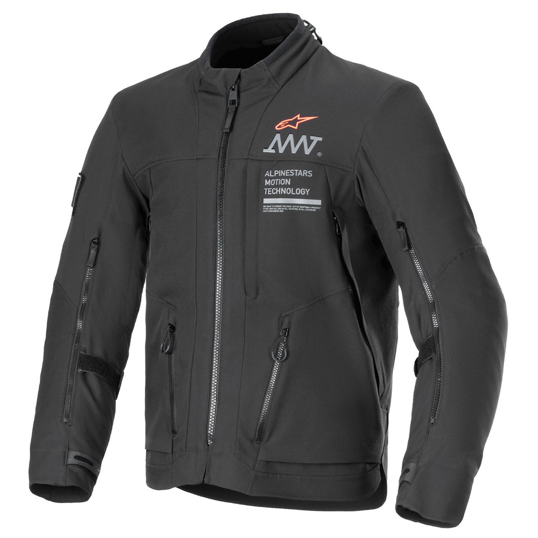 Alpinestars AMT-8 Drystar XF Jacket Black - Front View