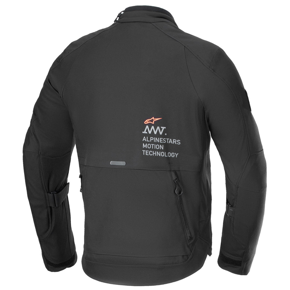 Alpinestars AMT-8 Drystar XF Jacket Black - Rear View