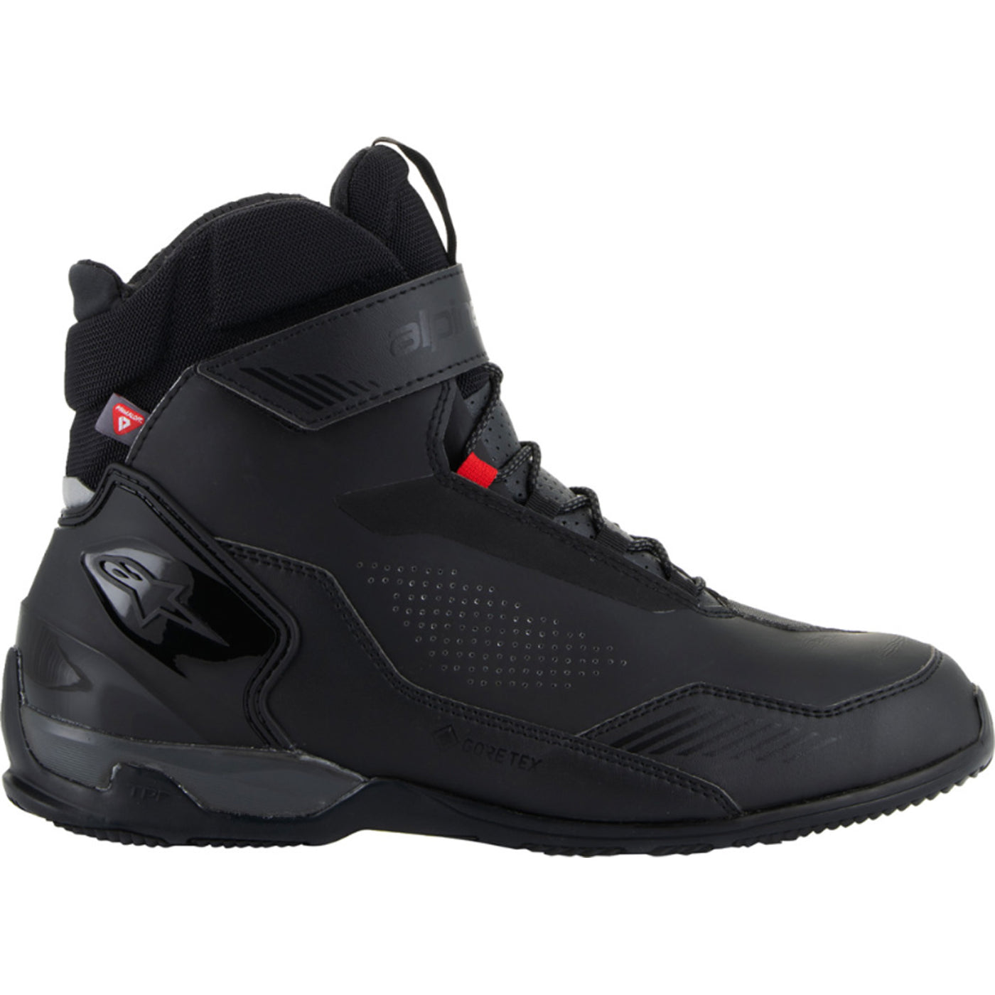 Alpinestars Austral GTX Boots Black/Dark Gray - Outer Side View