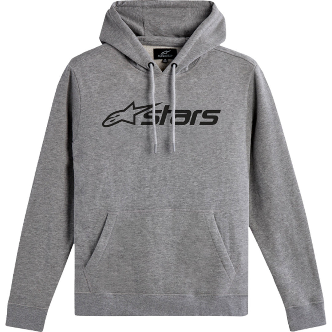Alpinestars Blaze V3 Pullover Hoodie Heather Gray/Black - Front View