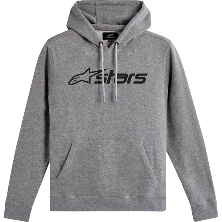 Alpinestars Blaze V3 Pullover Hoodie Heather Gray/Black - Front View