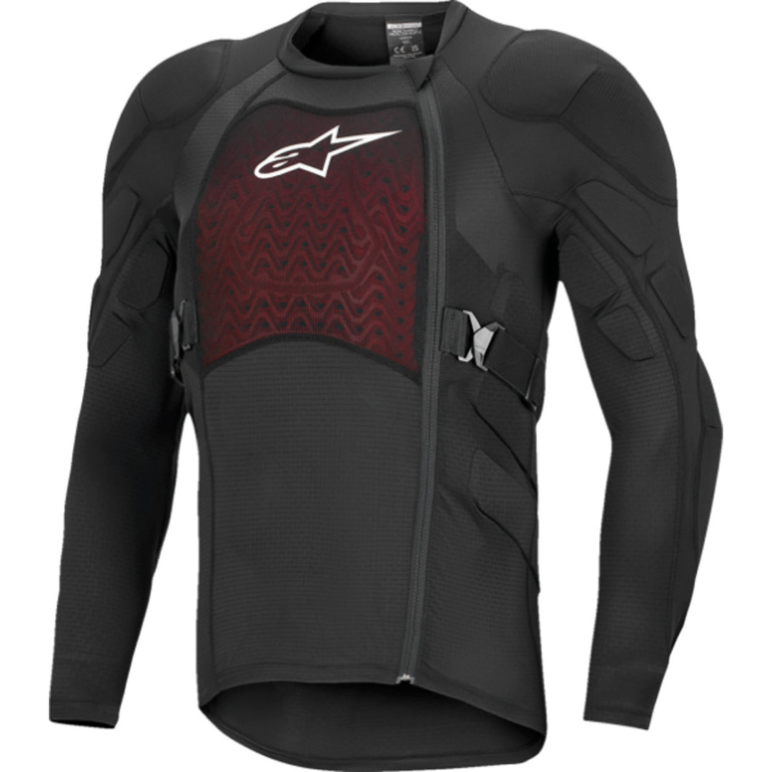 Alpinestars Bionic Plasma LT Long-Sleeve Jacket Black/White - Front View