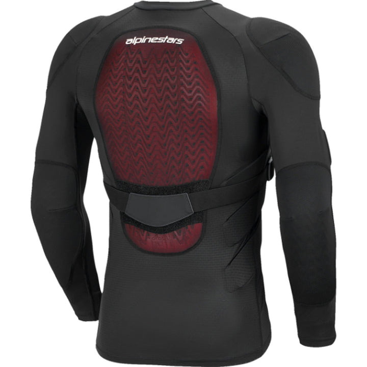 Alpinestars Bionic Plasma LT Long-Sleeve Jacket Black/White - Rear View