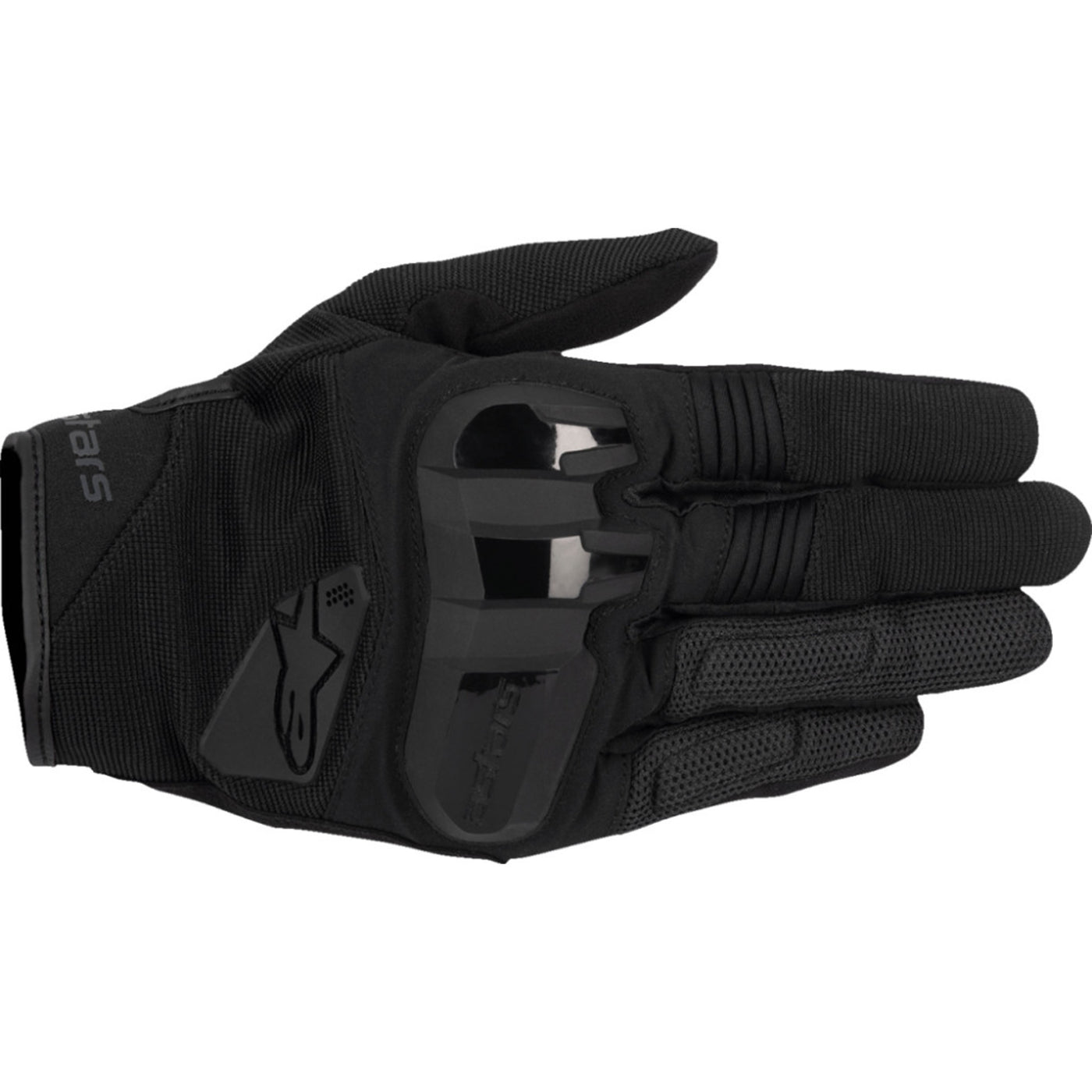 Alpinestars Chrome V2 Gloves Asphalt Black - Back of Hand View