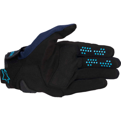 Alpinestars Chrome V2 Gloves Dark Blue Hawaiian Ocean - Palm View