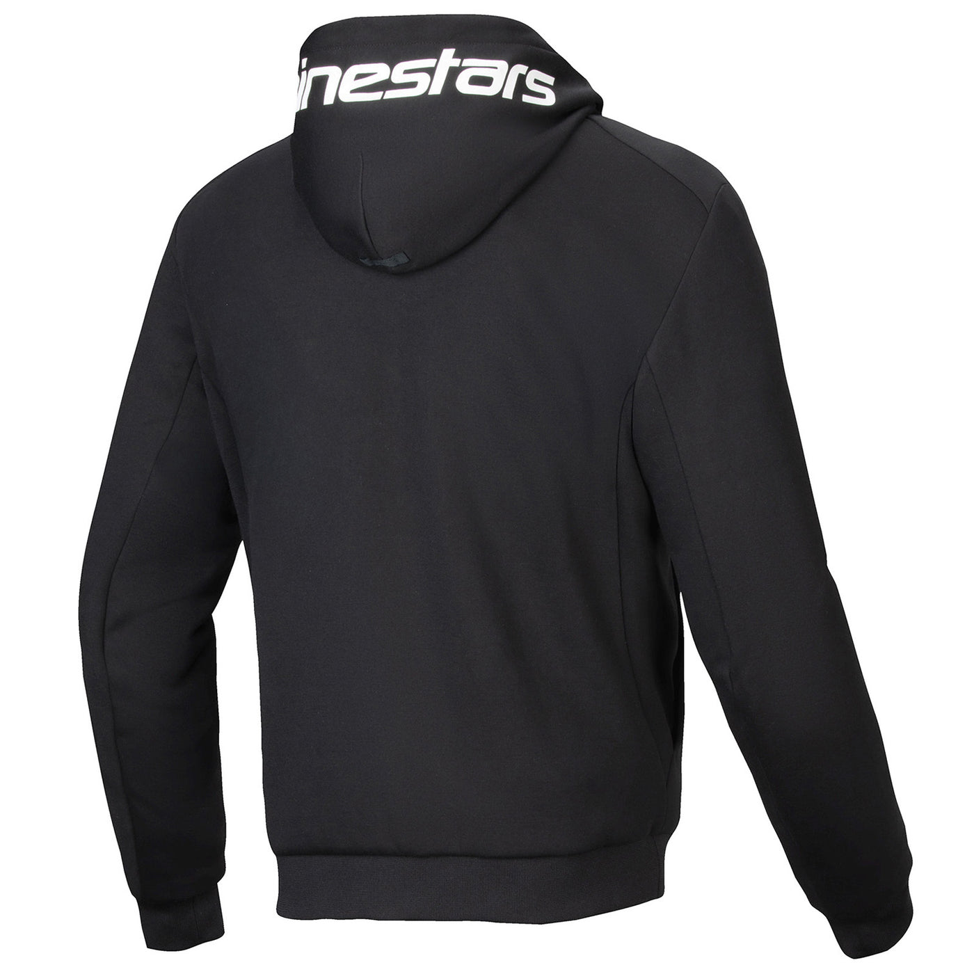 Alpinestars Chrome V2 Sport Hoodie Black/White - Rear View