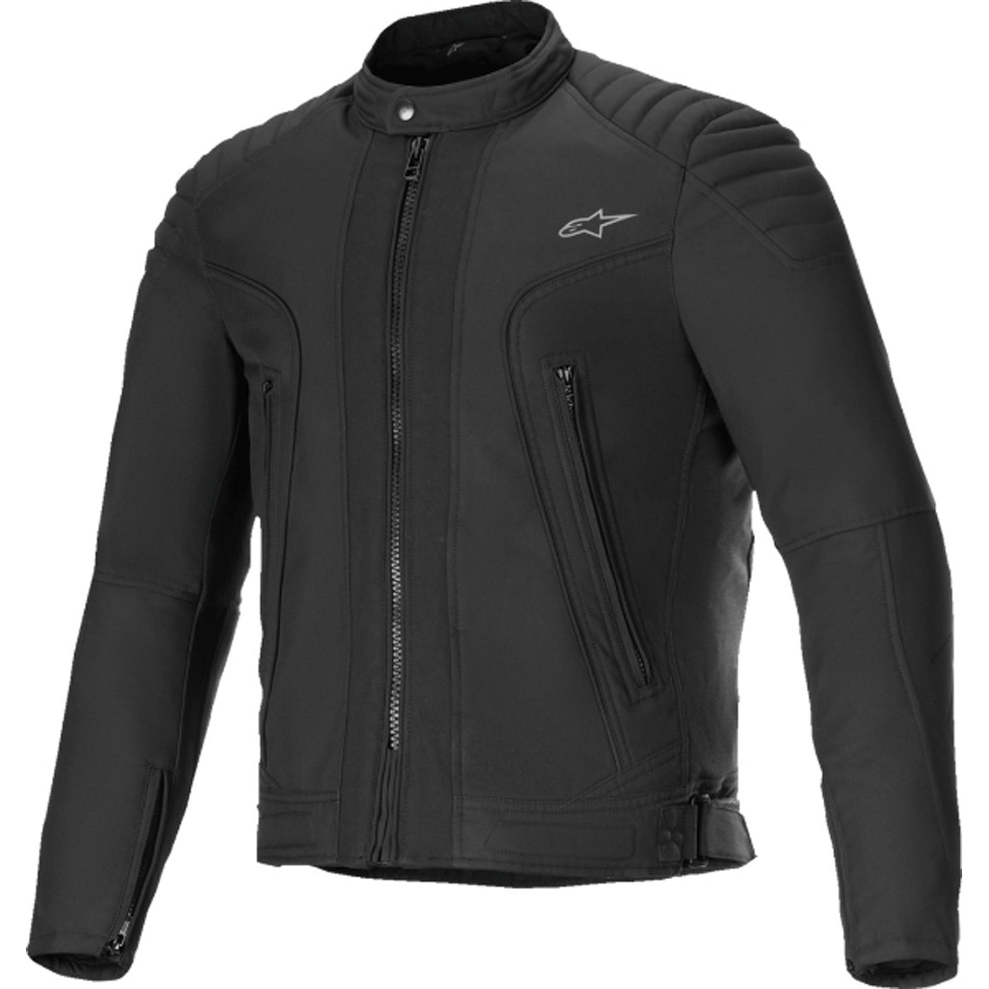 Alpinestars Clayton WR Jacket Black/Black - Front View