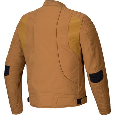 Alpinestars Clayton WR Jacket Utility Brown/Light Gold - Rear View