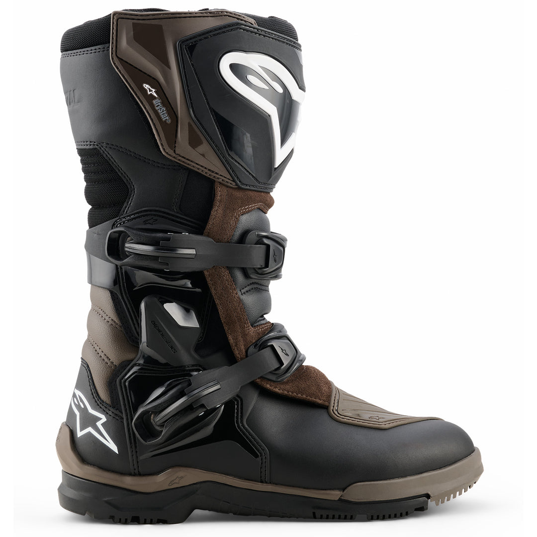 Alpinestars Corozal V2 Adventure Drystar Boots Brown/Black - Outer Side View
