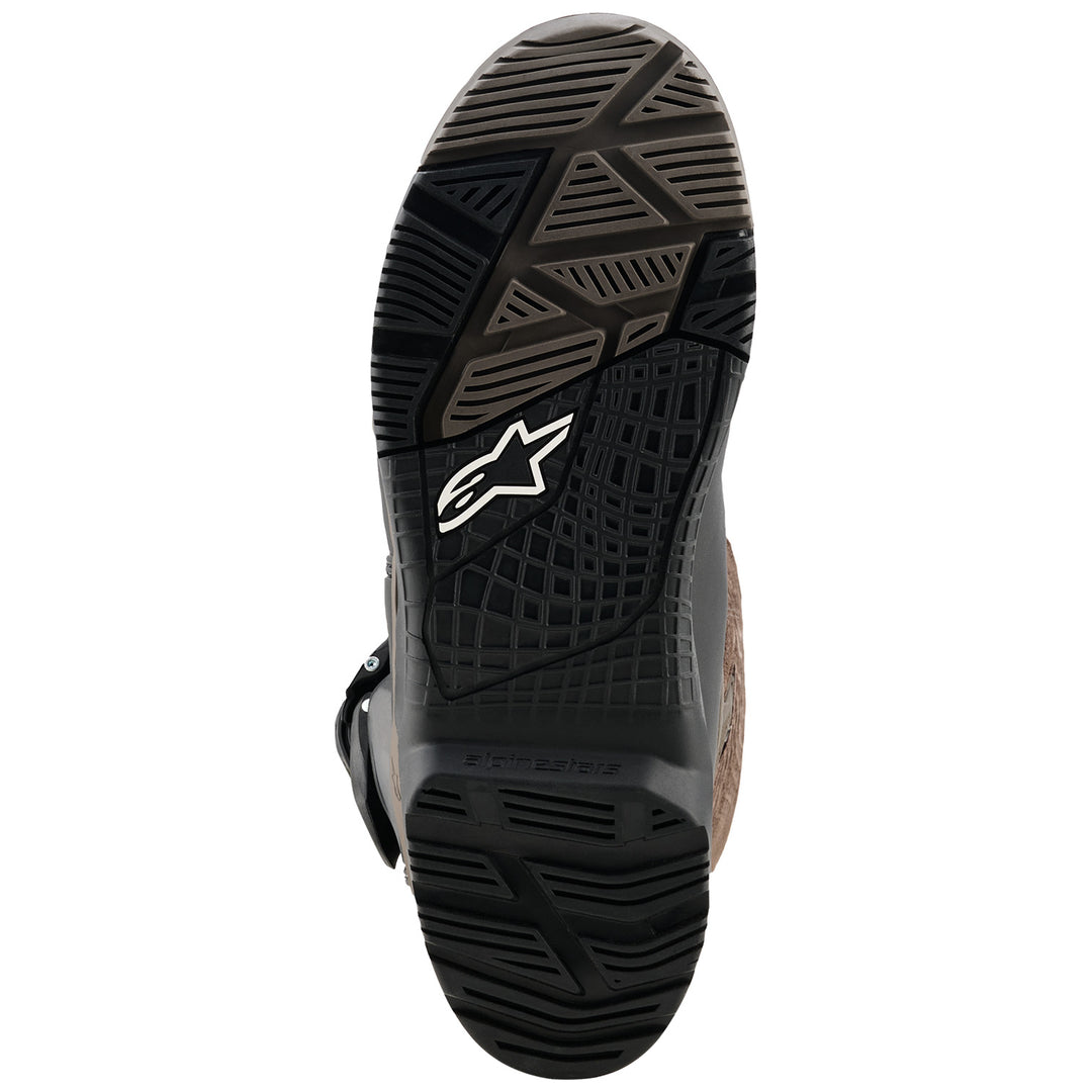 Alpinestars Corozal V2 Adventure Drystar Boots Brown/Black - Sole View