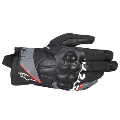 Alpinestars Corozal V3 Drystar Gloves Black/Gray/Red - Back of Hand View