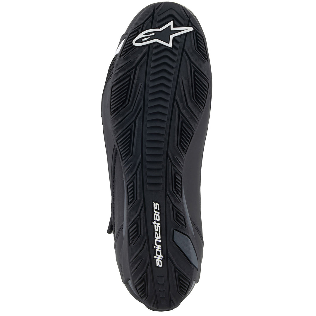 Alpinestars Faster-4 Riding Shoes Black - Sole View