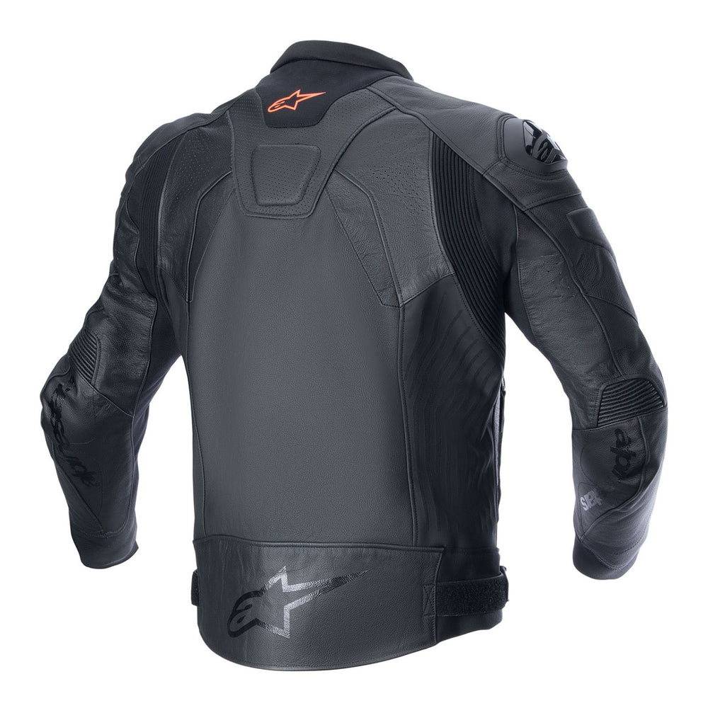 Alpinestars GP Plus R V4 Airflow Leather Jacket Black/Black - Rear View
