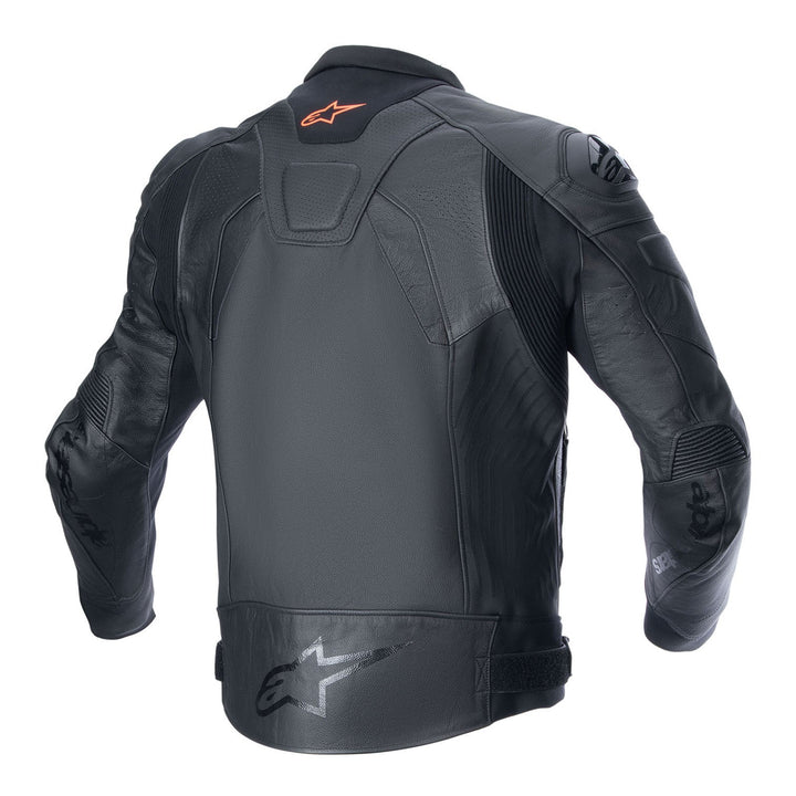 Alpinestars GP Plus R V4 Airflow Leather Jacket Black/Black - Rear View
