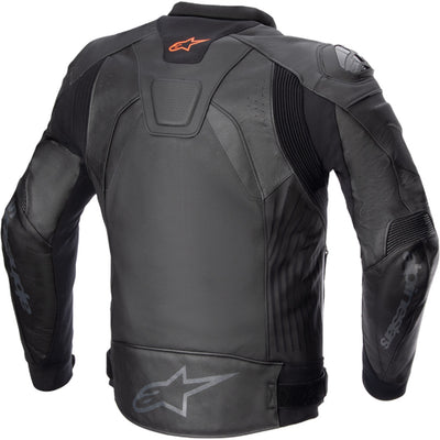 Alpinestars GP Plus R V4 Leather Jacket Black/Black - Rear View