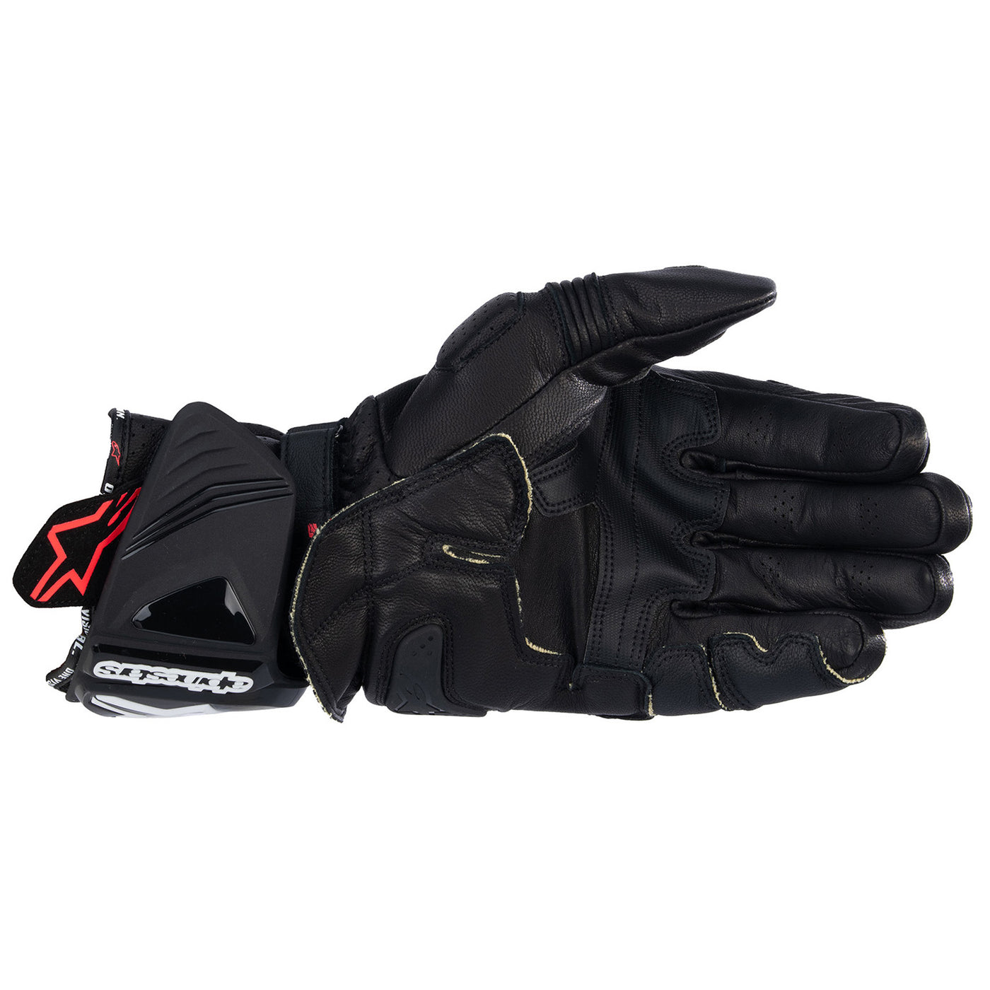 Alpinestars GP Pro RS4 Gloves Black - Palm View