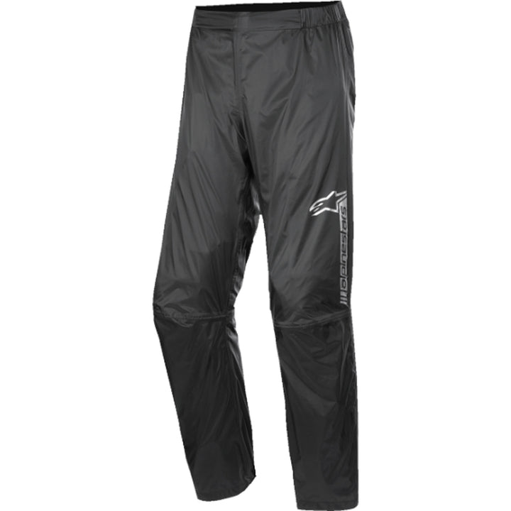 Alpinestars Hurricane V2 Rain Pants Black - Front View