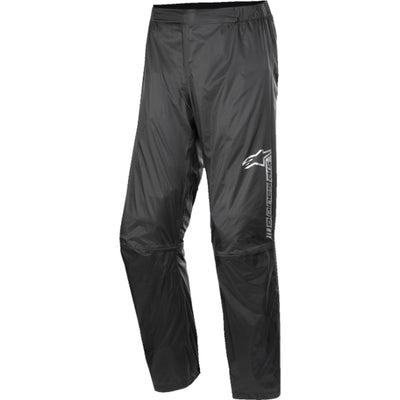 Alpinestars Hurricane V2 Rain Pants Black - Front View