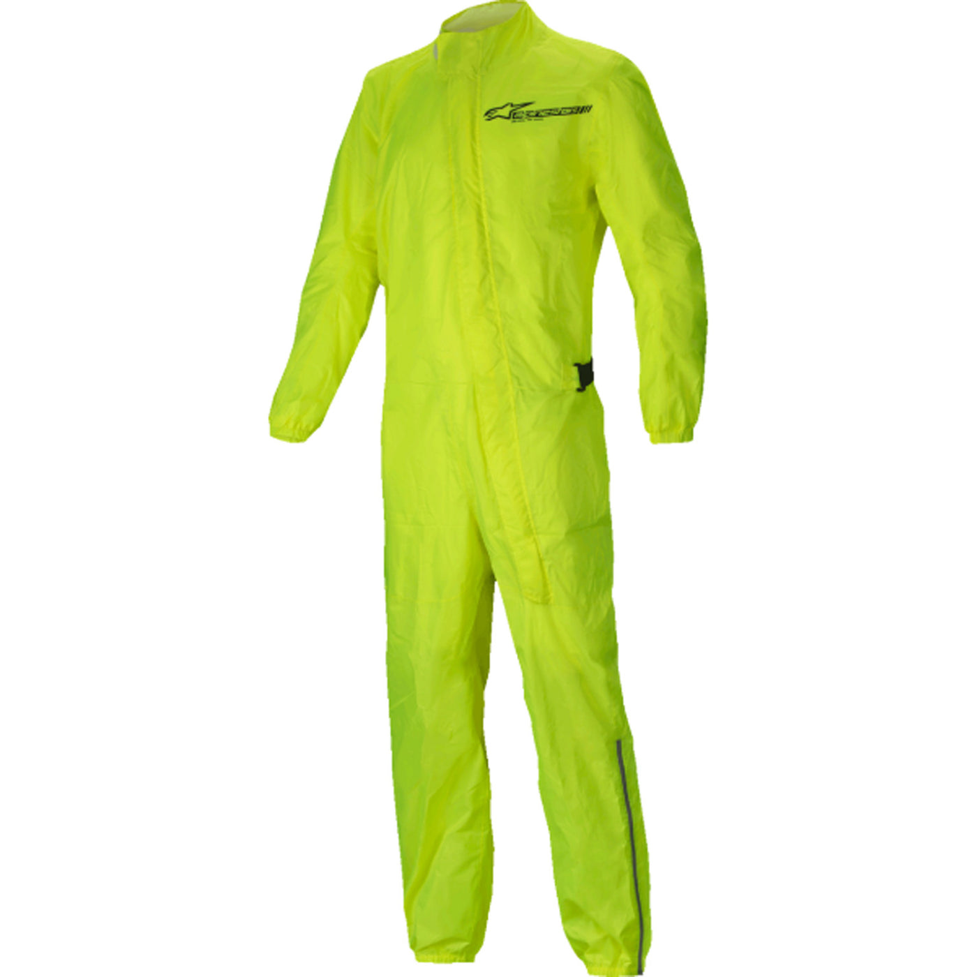 Alpinestars Hurricane V2 Rainsuit Yellow Fluo - Front View