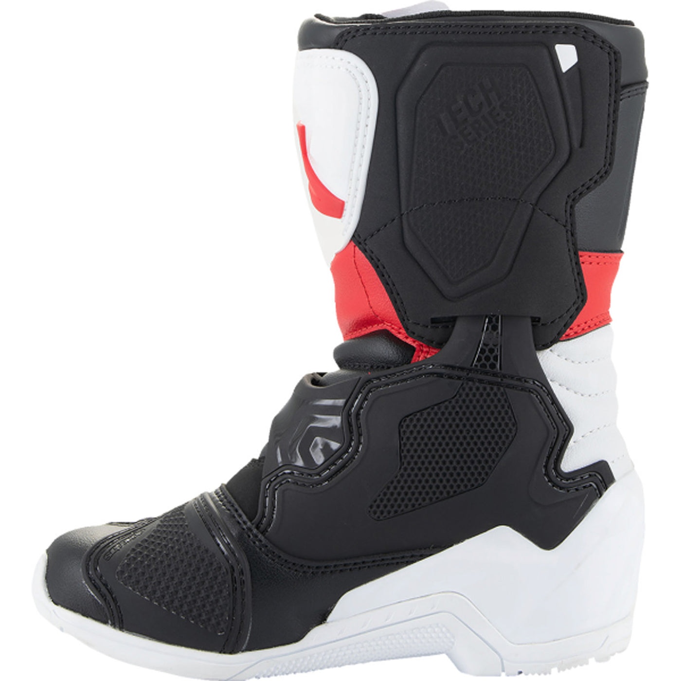 Alpinestars Kids Tech 3S MX Boots Red/Black/White - Inner Side View