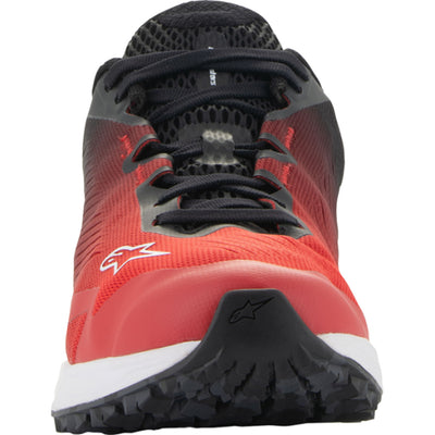 Alpinestars Meta Road Shoes Red/Black/White - Front View