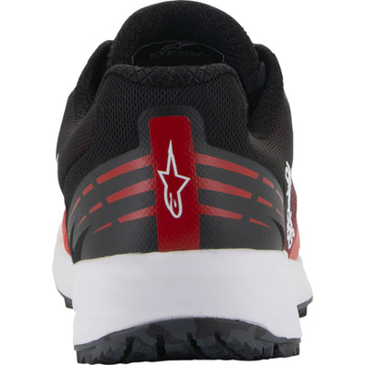 Alpinestars Meta Road Shoes Red/Black/White - Rear View