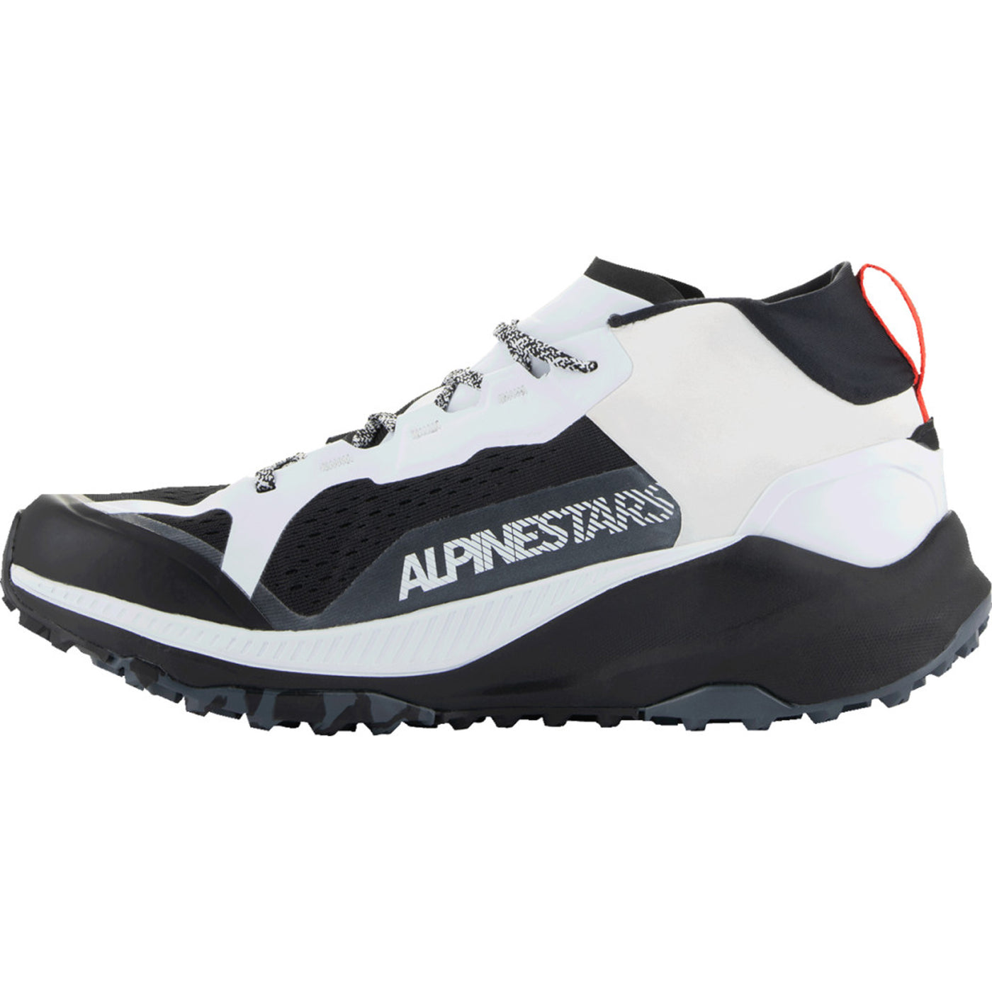 Alpinestars Meta XR V2 Shoes Black/White/Dark Gray - Inner Side View