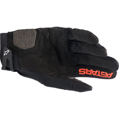 Alpinestars Megawatt V2 Gloves Black/Fluo Red - Palm View