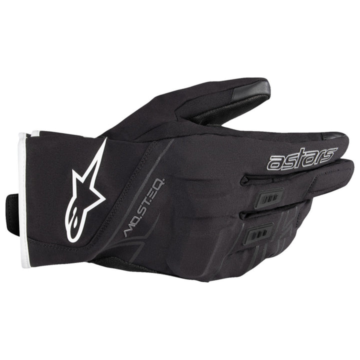 Alpinestars Moblast WP Gloves Black/Off White - Back of Hand View