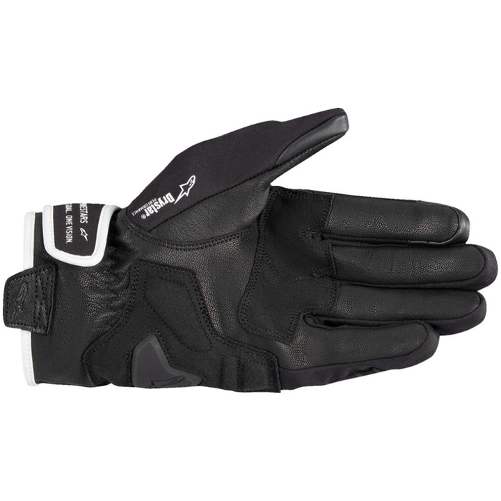 Alpinestars Moblast WP Gloves Black/Off White - Palm View