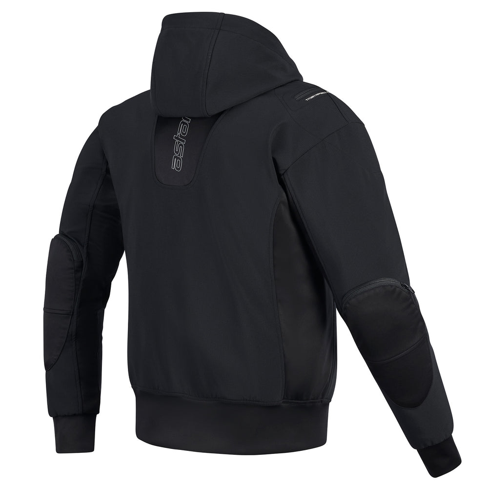 Alpinestars Moblast Waterproof Jacket Black - Rear View