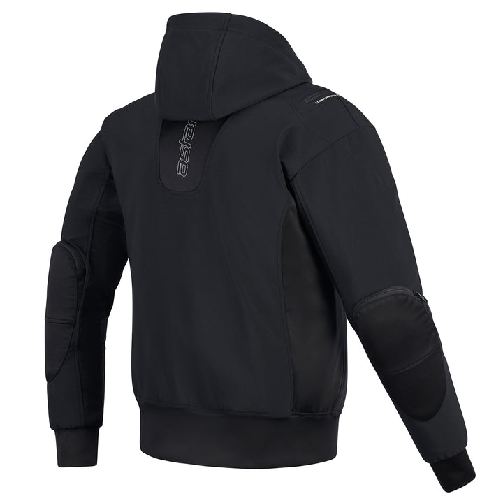 Alpinestars Moblast Waterproof Jacket Black - Rear View