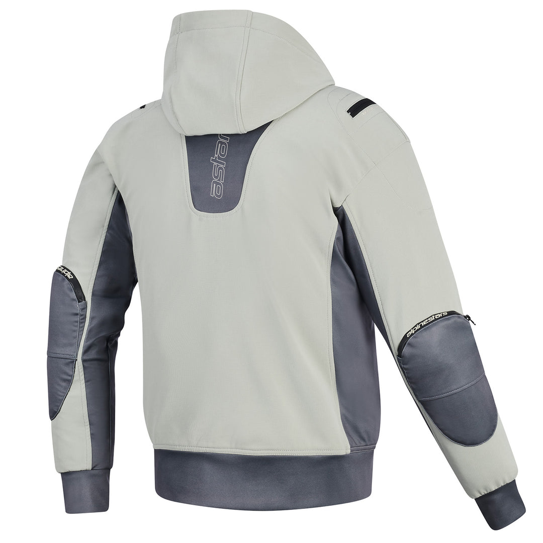 Alpinestars Moblast Waterproof Jacket Iron Gray/Dark Sage - Rear View