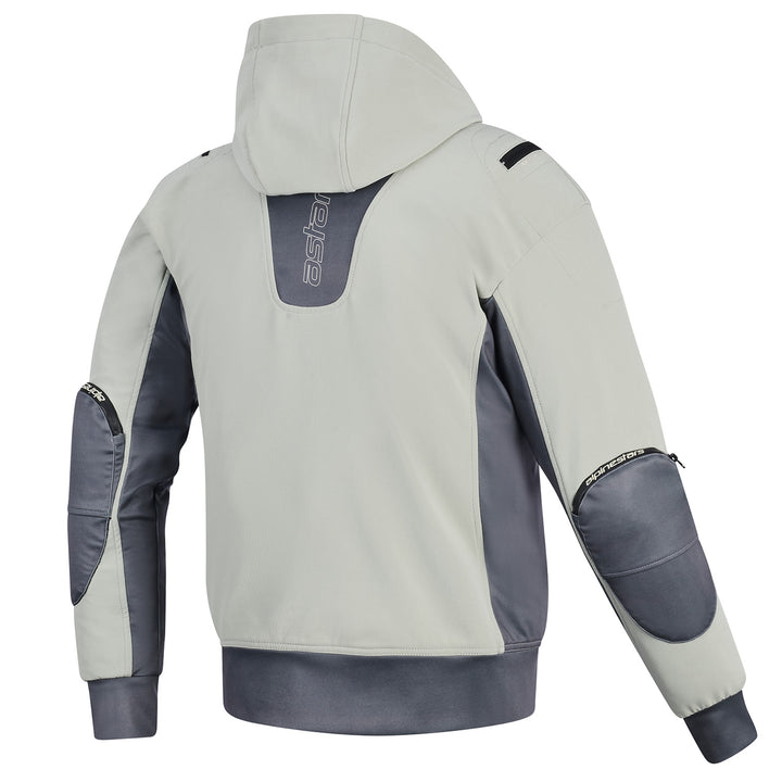 Alpinestars Moblast Waterproof Jacket Iron Gray/Dark Sage - Rear View