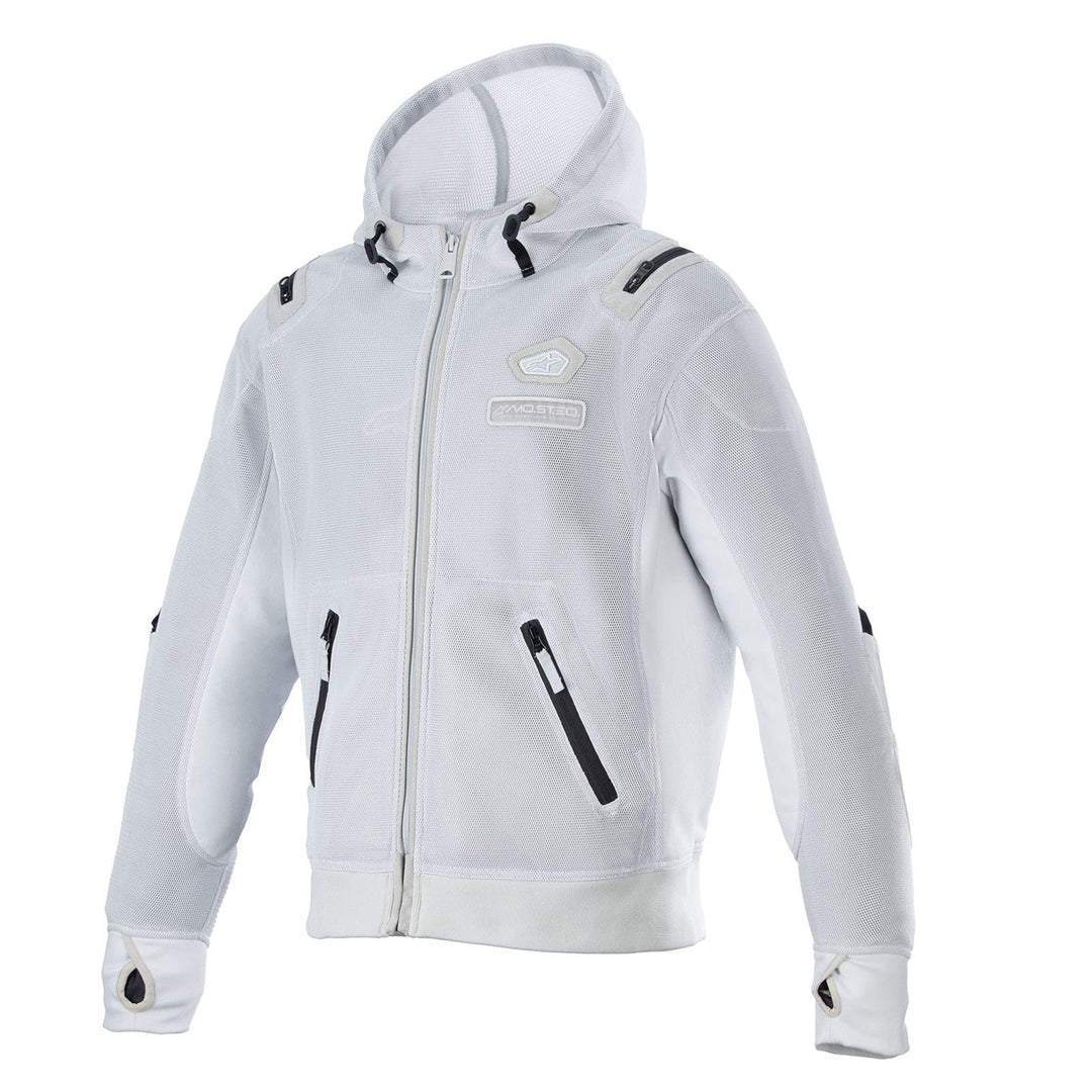 Alpinestars Moflow Air Tech Hoodie Gray - Front View