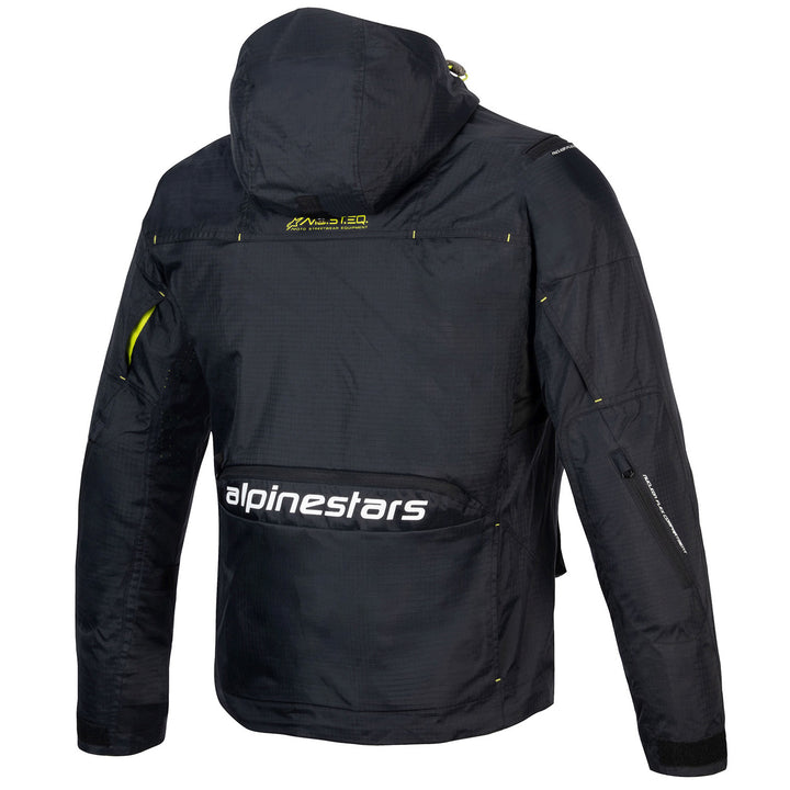 Alpinestars Mogress Air Jacket Black/Lime Punch/White - Rear View