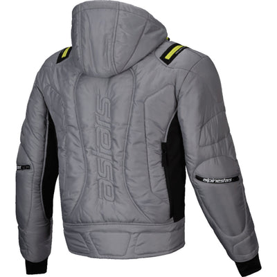 Alpinestars Mohobbs WP Jacket Lunar Gray/Lime Punch - Rear View